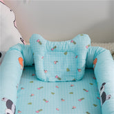 Cartoon Design Portable And Washable Baby Crib - Happy Coo